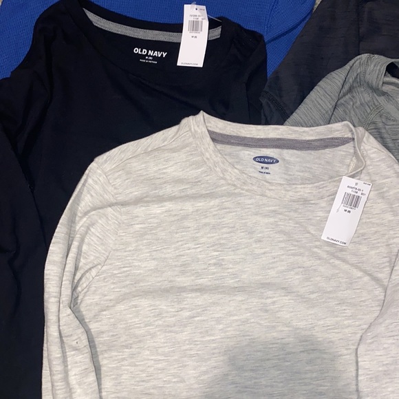 NWT lot of five old navy long sleeve shirts size medium 8 - Picture 3 of 4